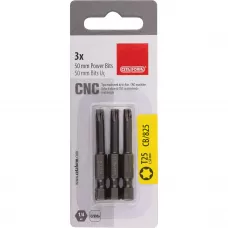 Три биты в блистере torx T10x50мм хвостовик Hex E 1/4", CB/824X