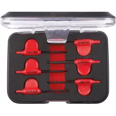 Набор Torx ключей с флажковой ручкой в кейсе CETA FORM 6 предметов, F37-P06