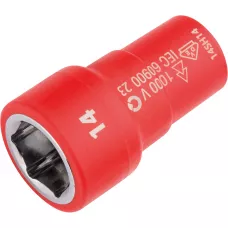 Головка 1/4" торцевая диэлектрическая шестигранная 4 мм CETA FORM, GC02-H040